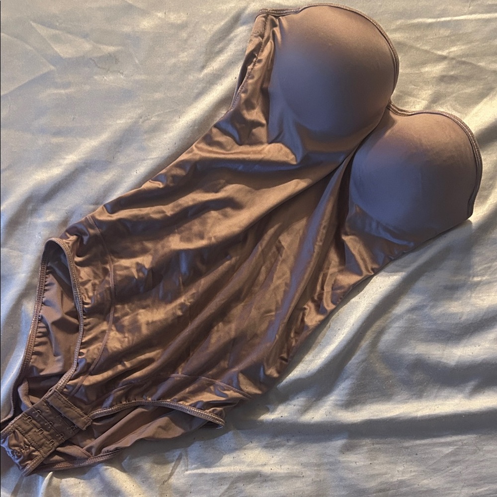 Nicole Miller Mocha Shapewear Bodysuit